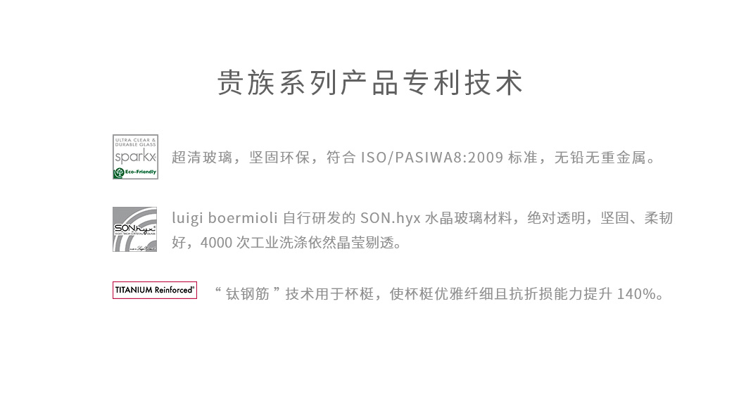 路易治贵族系列产品专利技术