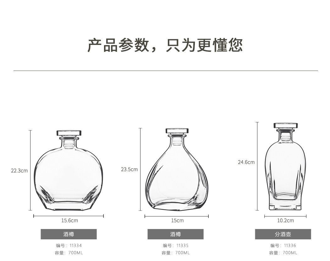路易治酒樽系列产品参数
