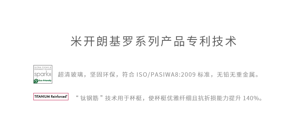 米开朗奇罗系列产品采用路易治·波米奥尼专利技术